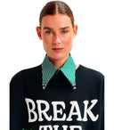 Essentiel Antwerp Iplain Green Collar