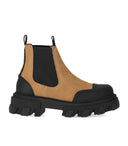 Ganni Cognac-Chelsea-Stiefel