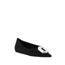 Amina Muaddi Amina Mu I Camellia Ballerina Flats