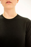 La Rose La Rose Maglia 3/4 Cashmere Nero