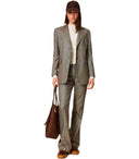 Twinset Beige Single Breasted Blazer
