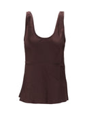 Anine Bing Lea Top Deep Brown