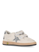 Golden Goose Ballstar Strap Nappa Upper Glitter Star And Heel