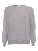 Kangra Cashmere Girocollo Rasato Calato