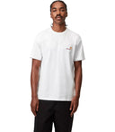 Carhartt Wip S/S Maglietta bianca con scritta americana