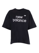 New Balance Jersey Graphic T Shirt Black