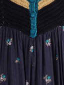 Forte Forte Abito Bustier Voile Ricamo "Petites Fleurs"