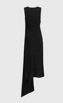 Ami Robe Longue Lavallière Sans Manches