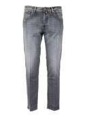 Jacob Cohen Pant5 Pkt Cropped Slim Fit Scott