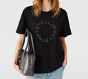 Stella Mc Cartney Hardware Logo Boyfriend T Shirt