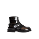 Mm6 Maison Margiela Mm6 Trunk Leather Ankle Boots