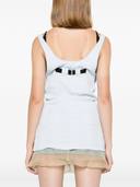 The Attico Layered Cotton Tank Top
