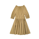 Vestido rojo de Valentino Cotton Poplin