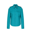 Bottega Veneta Grain De Poudre Wool Shirt