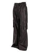 Pantaloni cargo in pelle nappa La Rose La Rose