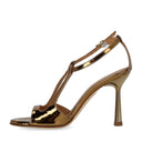 Sergio Levantesi Stella Bronze-Sandale mit Absatz
