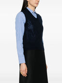 Prada V Neck Cashmere Vest
