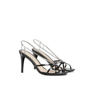 Sandalias de la cadena de cristal de Gucci