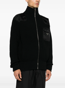 Prada Re Nylon Panelling Cardigan