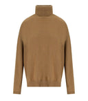 Rollkragenpullover in Kamelbraun von Twinset