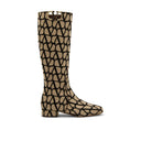 Valentino Garavani Valentino Garavani Canvas Logo Boots