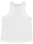 La Rose Light Jersey Cotton Cropped Tank Top
