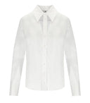 Elisabetta Franchi White Cut Out Shirt