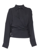 Philosophy Di Lorenzo Serafini Camicia Nera Aderente
