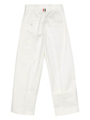 Thom Browne Pressed Crease Tapered Trousers