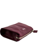 La Rose Minimal Leather Make Up Bag