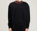 Palm Angels Neck Logo Regular Crew