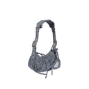 Balenciaga Le Cagole Xs Denim Shoulder Bag