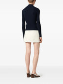 Miu Miu Maglieria Cashmere Ribs+Pelle F.12