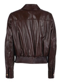 Max Mara Studio Giacca In Pelle Biada