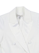 Twin Set Girl Blazer Doppiopetto In Crepe