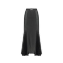 Saint Laurent Tulle Midi Skirt