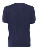 Kangra Cashmere Girocollo M Manica Costa Piatta