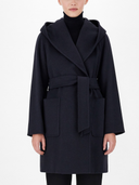Max Mara Rialto Camel Wool Robe Coat