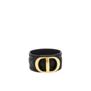 Dior Logo Cannage Leather Bracelet