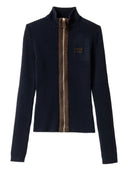 Miu Miu Maglieria Cashmere Ribs+Pelle F.12