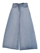Monnalisa Jeans Big Bow Light Denim