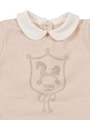 Fendi Jr Kit Tutina Felpina Stretc