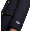 Prada Double Breasted Wool Coat