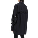 The Attico Asymmetric Cotton Shirt