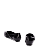 Prada 15mm Cut Out Leather Ballerina Shoes