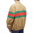 Gucci Web Stripe Shirt Jacket