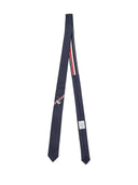 Thom Browne Classic Tie In Engineered Rwb Goose Icon Tie Jacquard