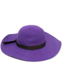 Parosh Parosh Cappello A Tesa Larga Viola