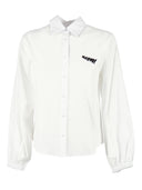 Camicia Msgm Popeline Stropicciato Bambina