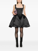 Vivetta Duchess Satin Mini Bustier Dress